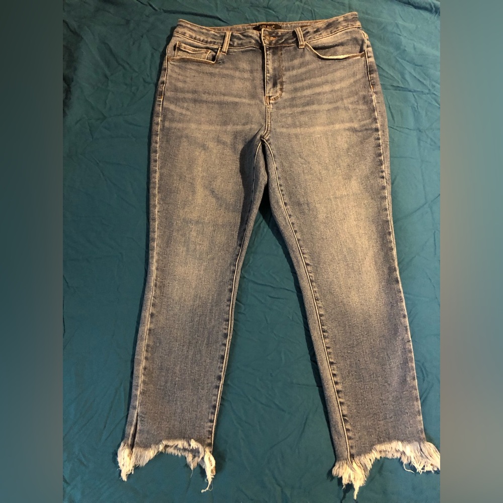 Judy Blue Skinny Fit Jean Shark Bite , Worn once